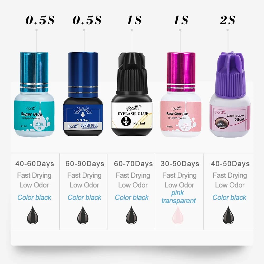 Professionele Lijm voor Wimperextensions 5ml 3-pack