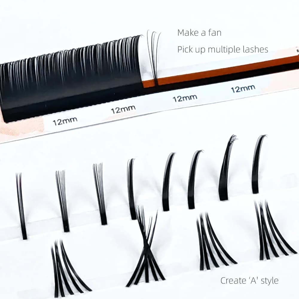 Camellia Self-Making Volume Wimperextensions met Lijm