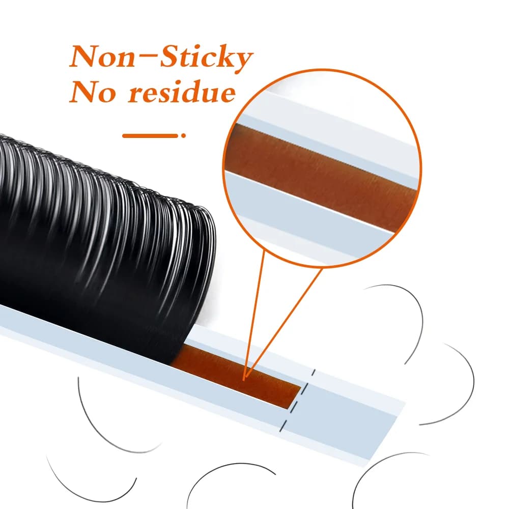 Zijden Individuele Wimperextensions voor Russian Volume