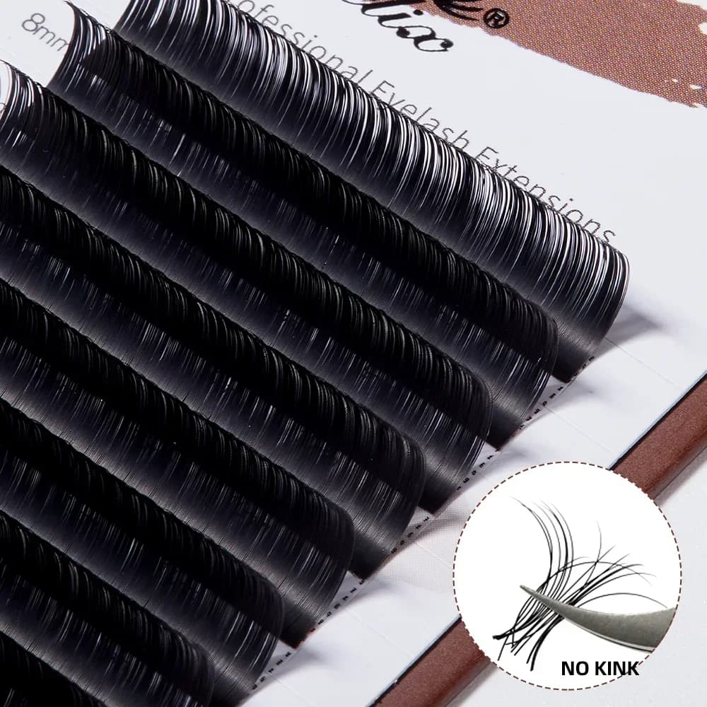 Super Matte Klassieke Individuele Wimperextensions 0,18 mm