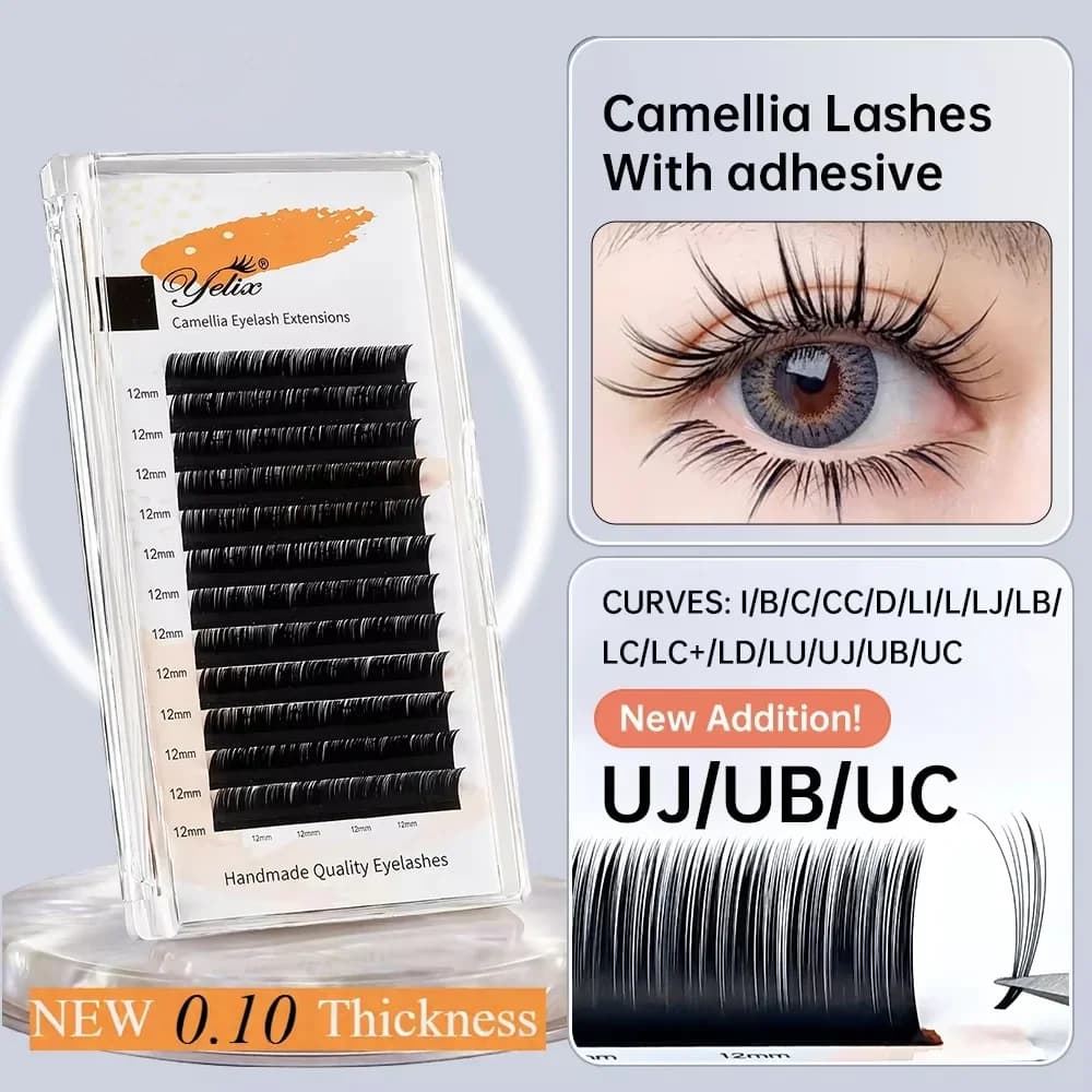 Camellia Self-Making Volume Wimperextensions met Lijm