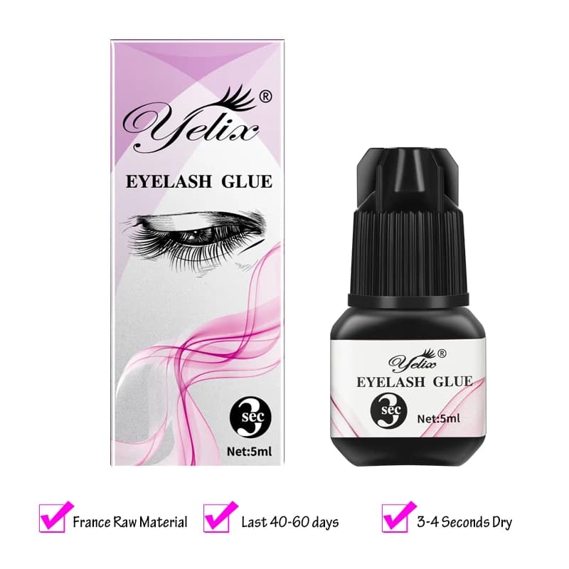 Professionele Lijm voor Wimperextensions 5ml 3-pack