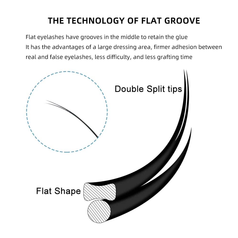 Air Flat D+ Curl Ellipse wimperextensions