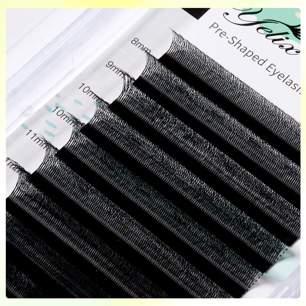 Smalle 4D W-vormige wimperextensions, 5 dozen