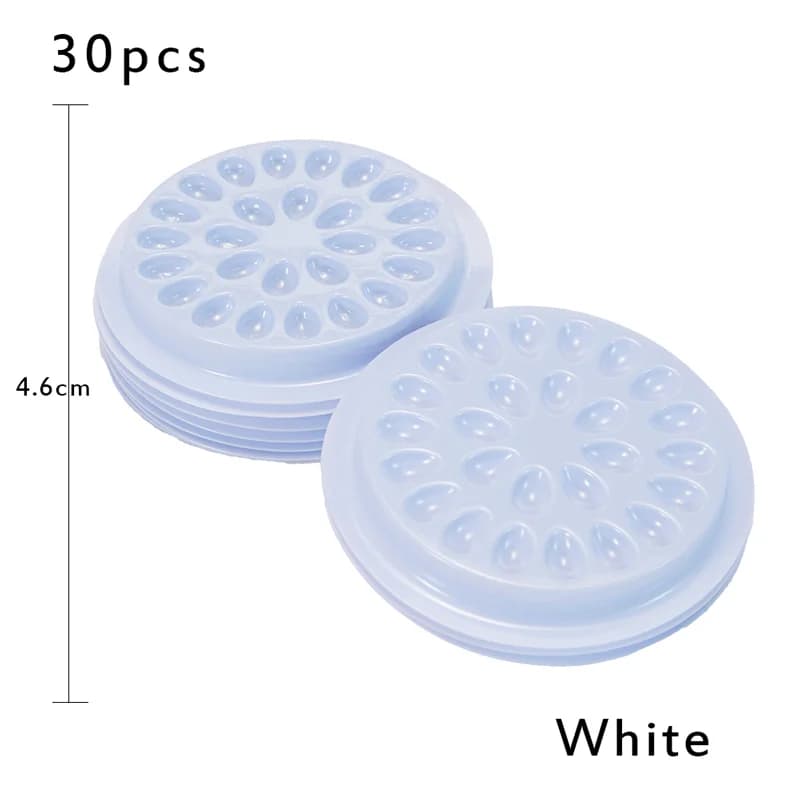 Bloemvormige plastic lijmhouder voor wimperextensions