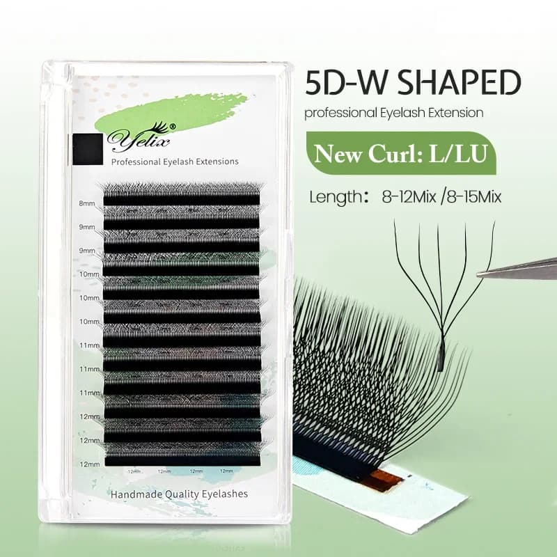5D W-vorm Voorgevormde Volume Wimperextensions