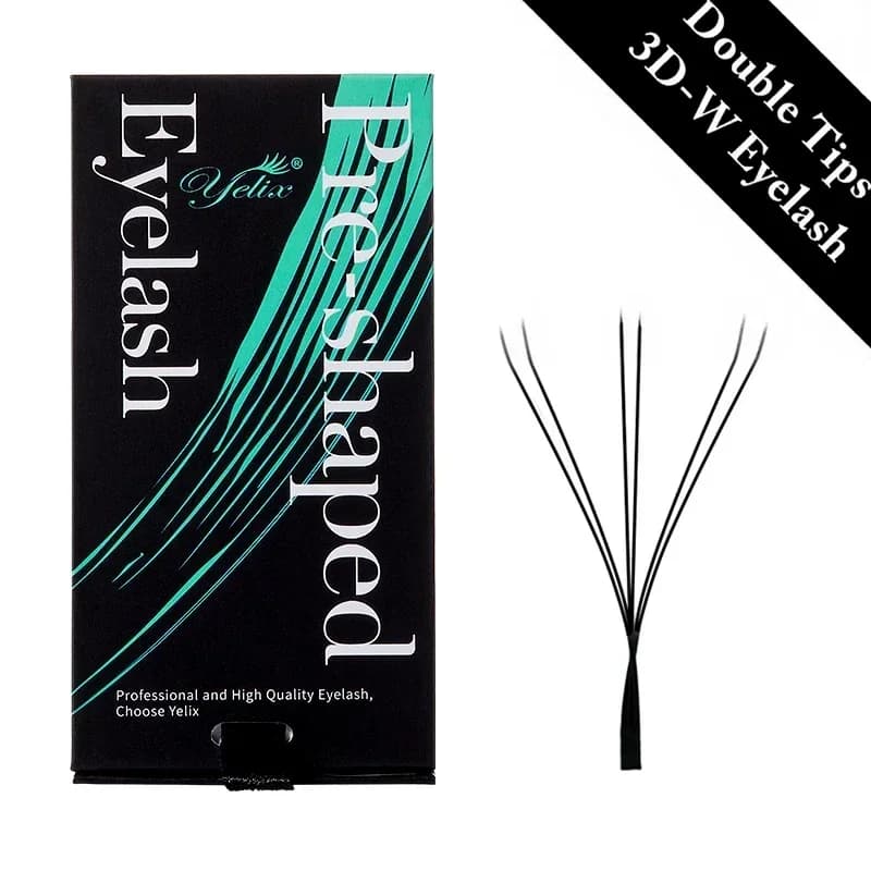 W-vormige 4D voorgevormde fans 0.07mm D Curl